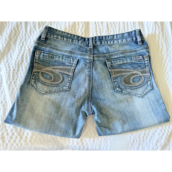 Cruel Women's Jeans Blake Denim Embroider Stud Straight Leg Size 29/7R - Picture 6 of 7